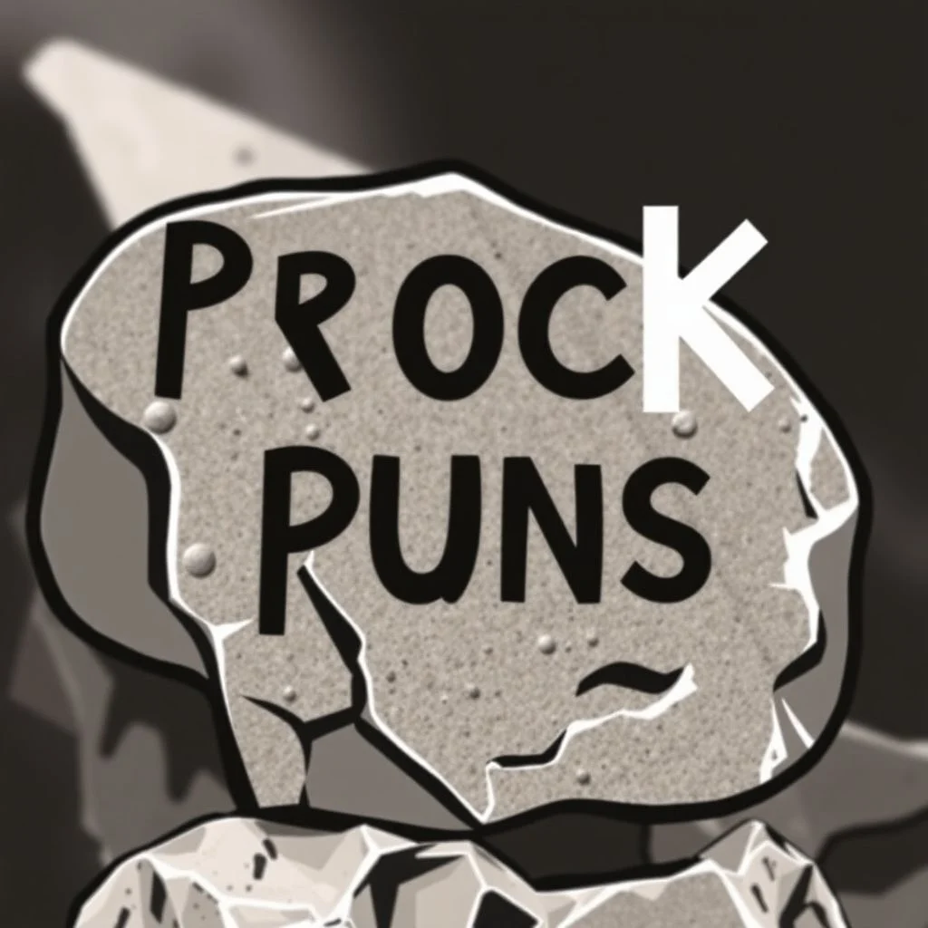 rock puns illustration
