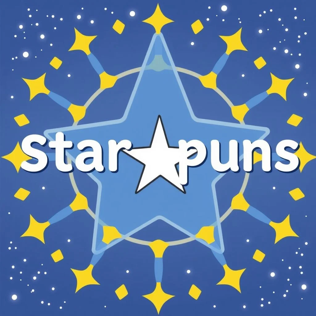 star puns illustration