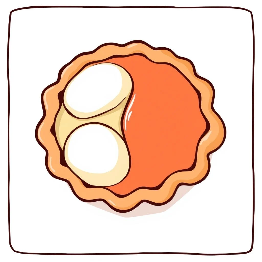 pie puns illustration