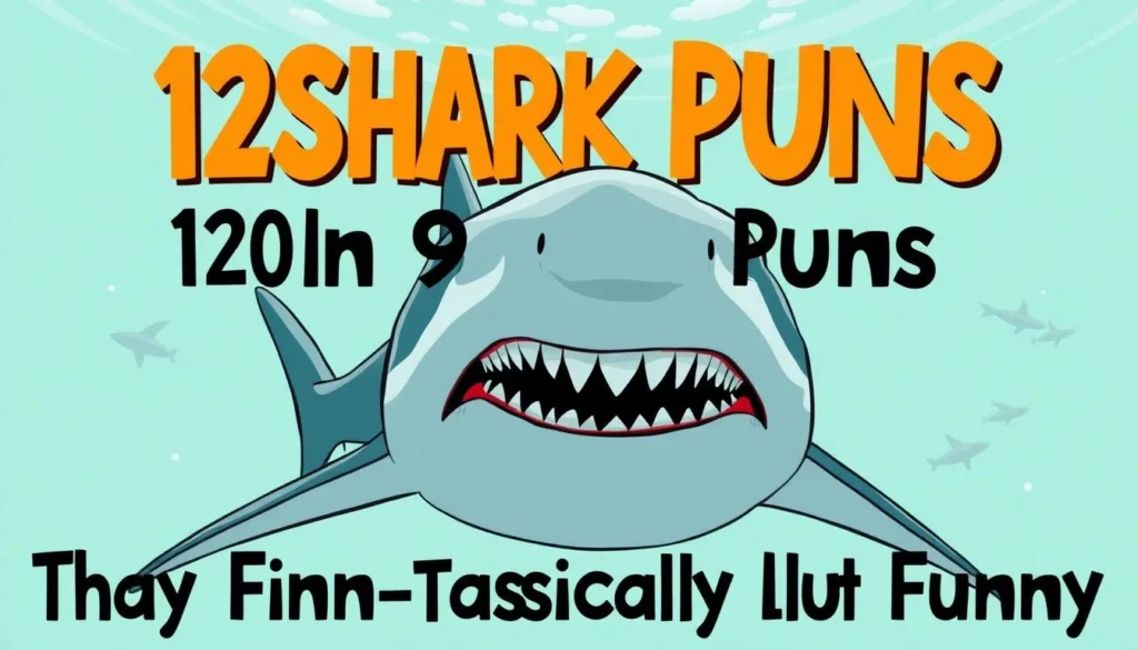 shark puns — 120 Shark Puns That Are Fin-tastically Funny
