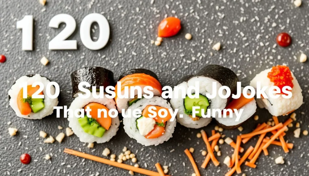 sushi puns — 120 Sushi Puns and Jokes That Are Soy Funny
