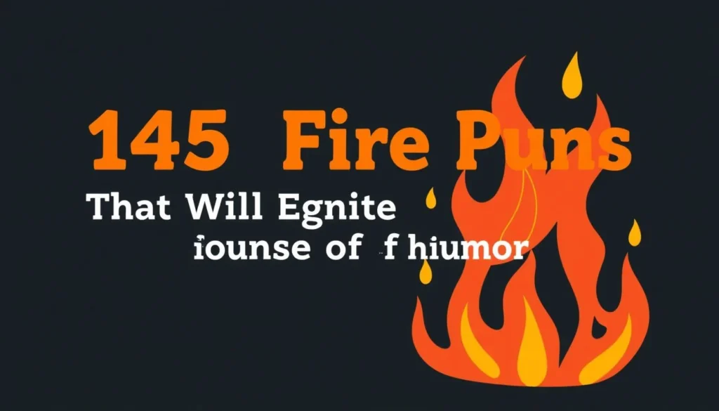 fire puns — 145 Fire Puns That Will Ignite Your Sense of Humor