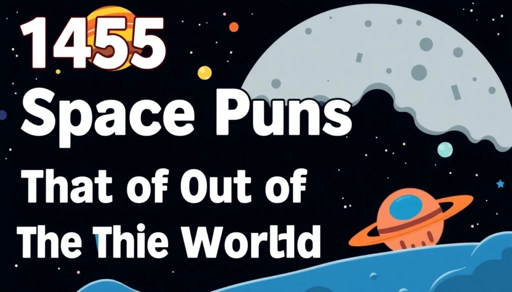 space puns — 145 Space Puns That Are Out of This World (By Category)
