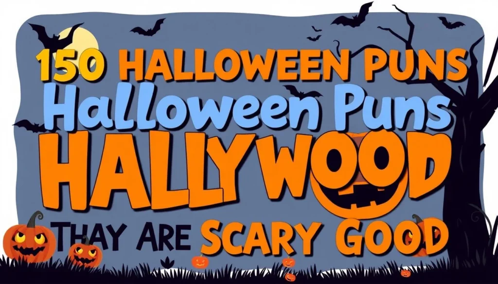 halloween puns — 150 Halloween Puns That Are Scary Good (Free List)
