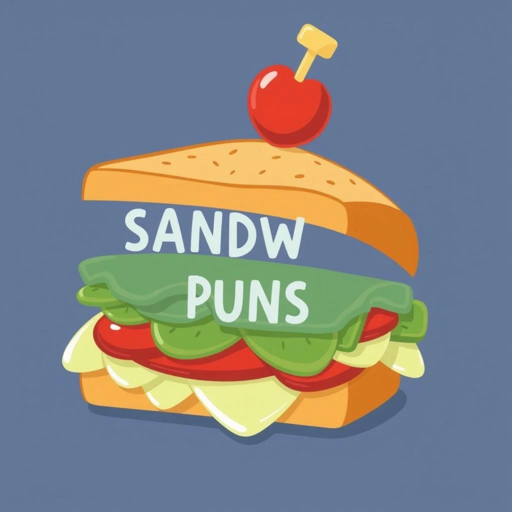 sandwich puns illustration
