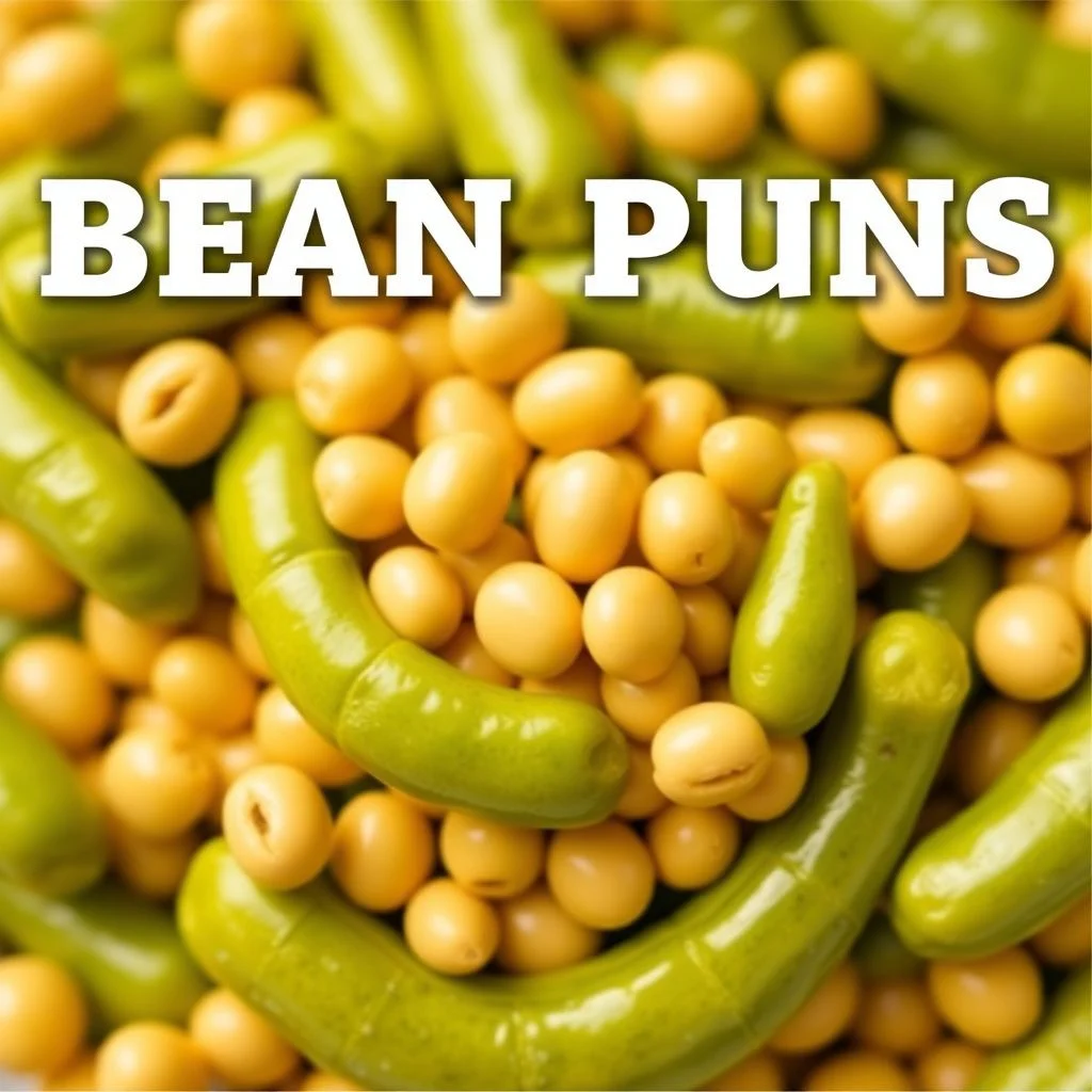 bean puns illustration