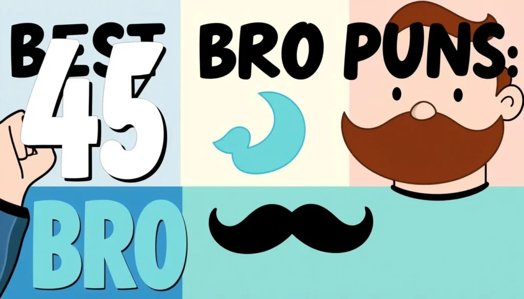 bro puns — 45 Best Bro Puns That Are Funny, Clean, and Totally Bro Approved