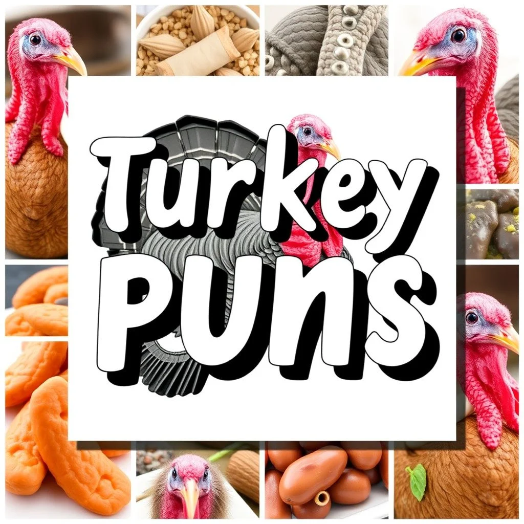 turkey puns illustration
