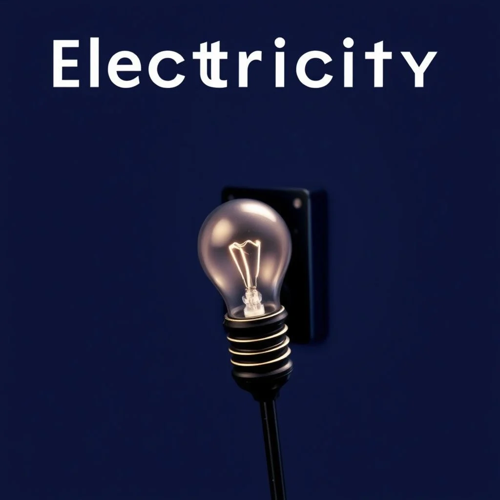 electricity puns illustration