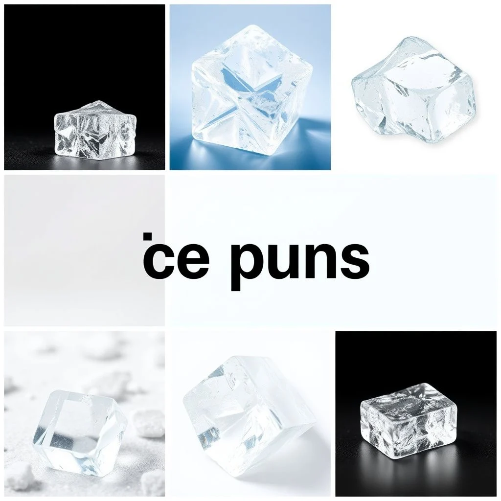 ice puns illustration