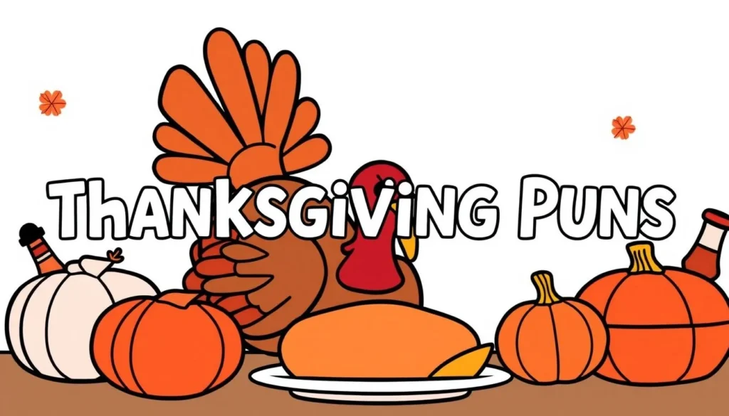 thanksgiving puns — 75 Thanksgiving Puns to Make Your Holiday Table Groan