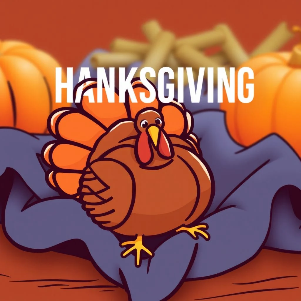 thanksgiving puns illustration