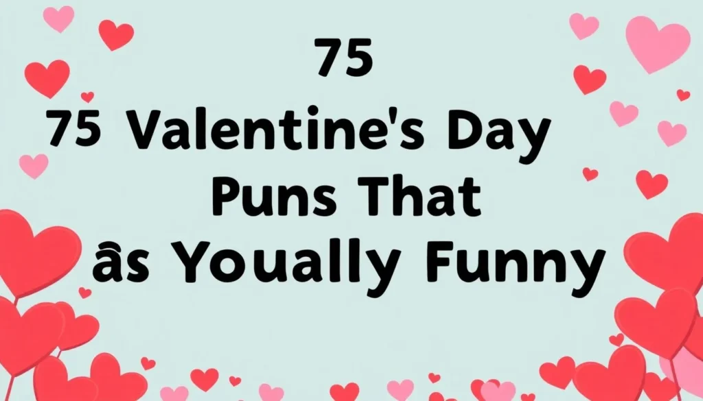 valentines day puns — 75 Valentines Day Puns That Are Actually Funny