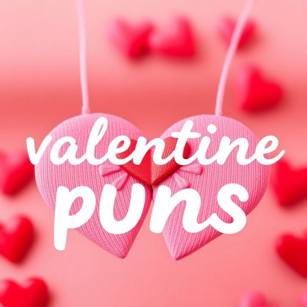 valentine puns illustration