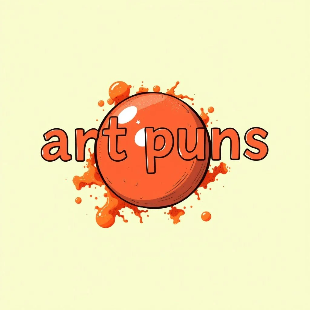 art puns illustration