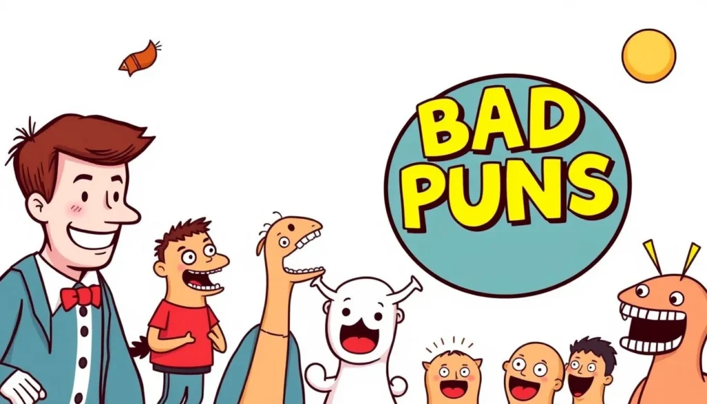 bad puns — Bad Puns: A Definitive Guide to the Worst Wordplay Ever