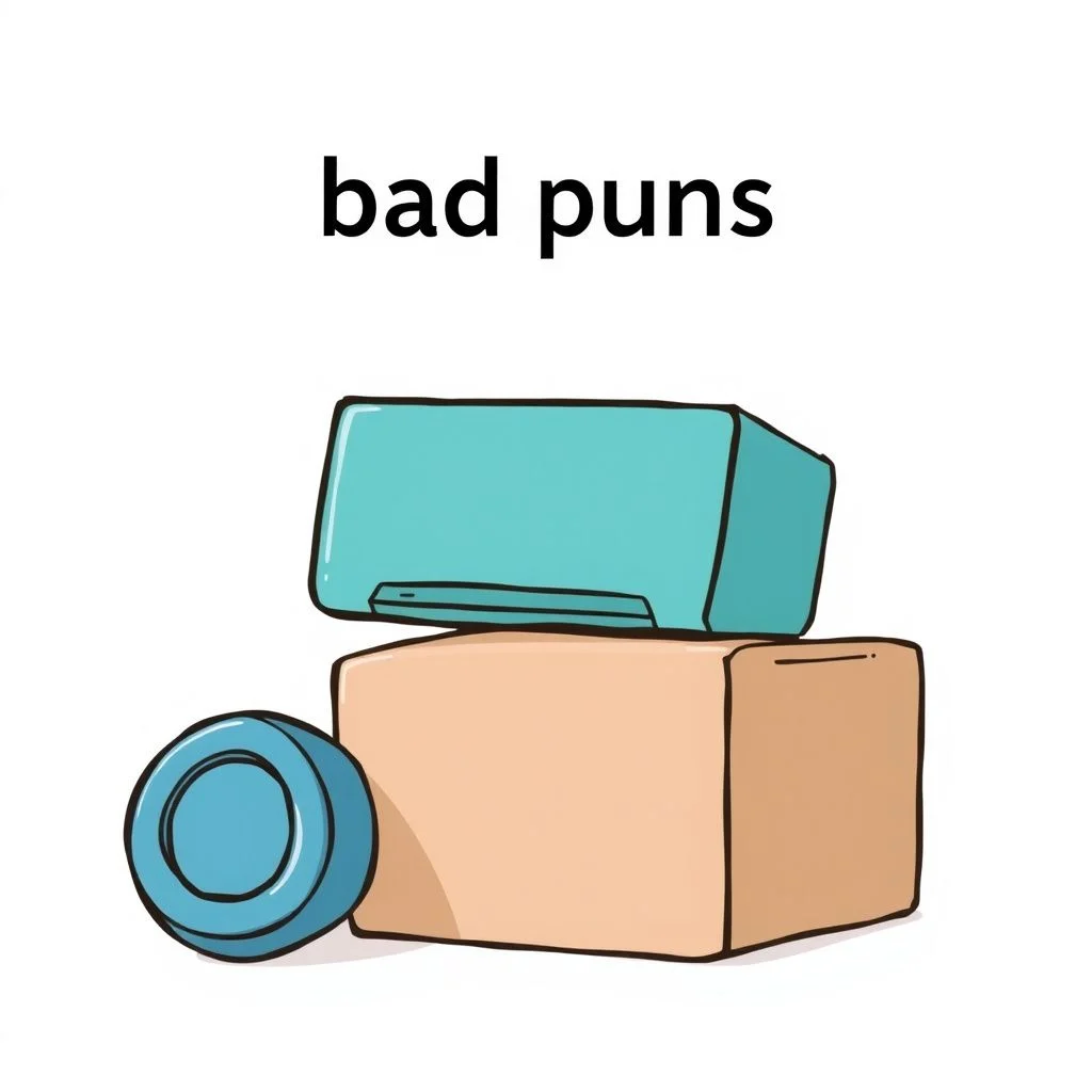 bad puns illustration