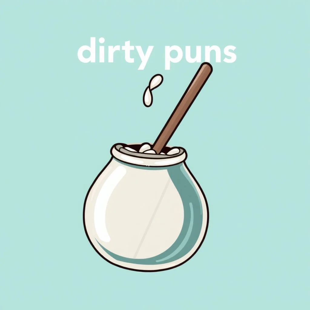dirty puns illustration