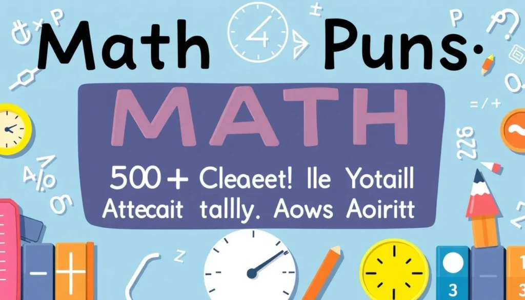 math puns — Math Puns: 50+ Clever Jokes That Actually Add Up