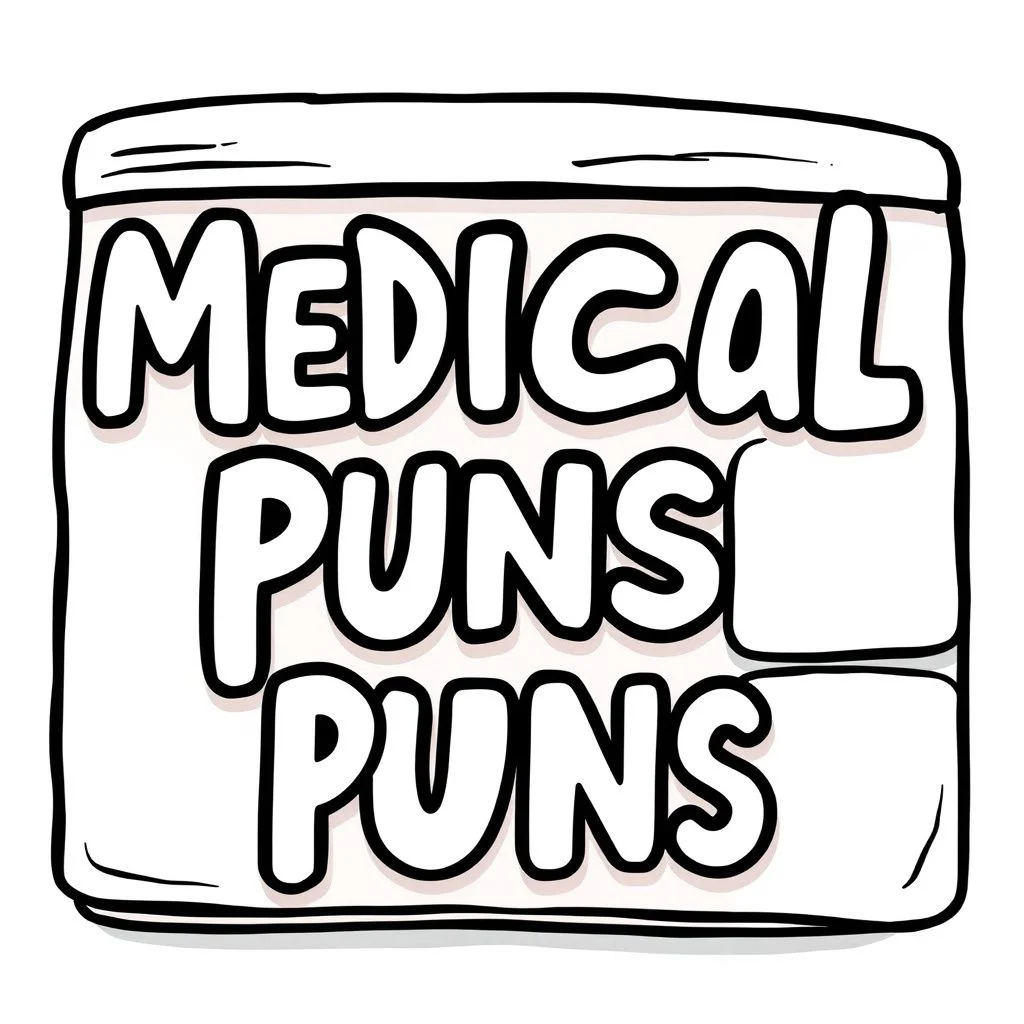 medical puns illustration