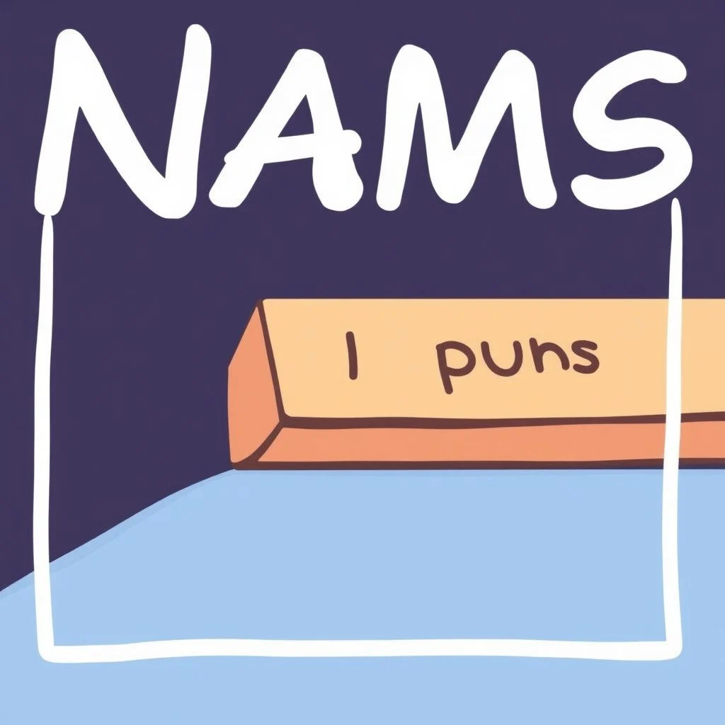 name puns illustration