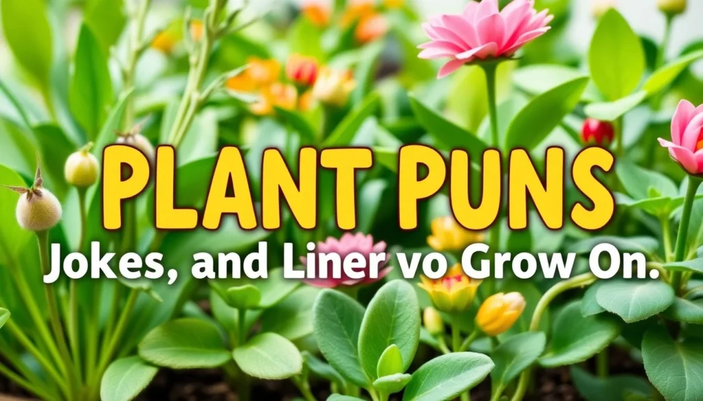 plant puns — Plant Puns: 120+ Funny Puns, Jokes, and One-Liners to Grow On