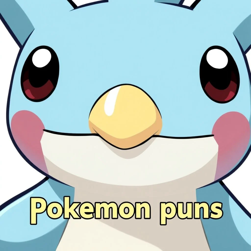 pokemon puns illustration