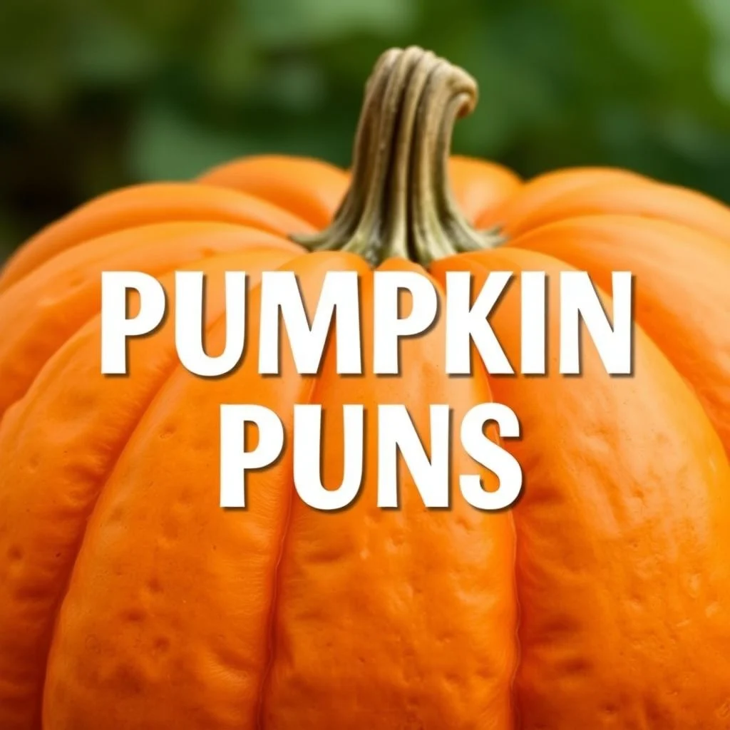 pumpkin puns illustration