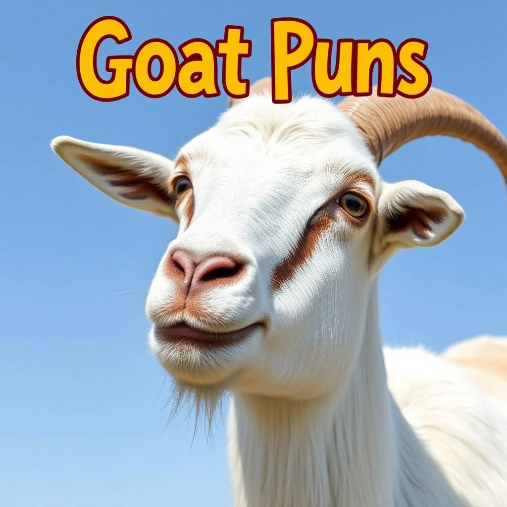 goat puns illustration