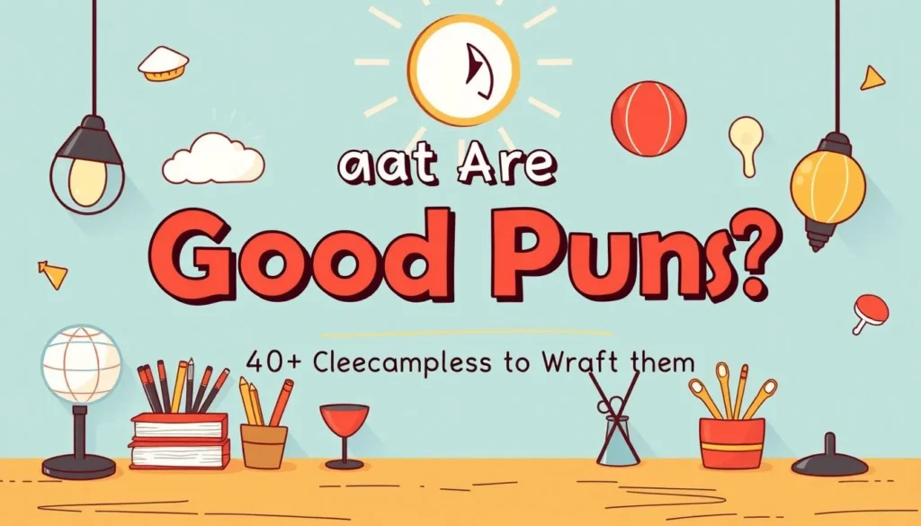 good puns — What Are Good Puns? 40+ Clever Examples and How to Craft Them